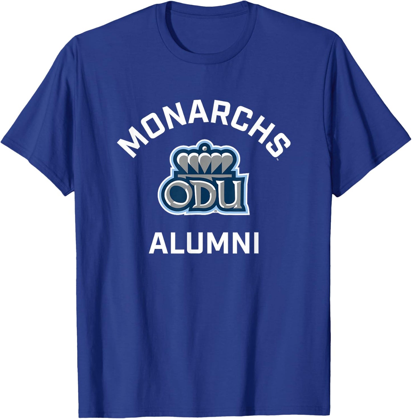 Old Dominion University ODU Monarchs Arched Alumni T-Shirt - T-Shirt | Royal