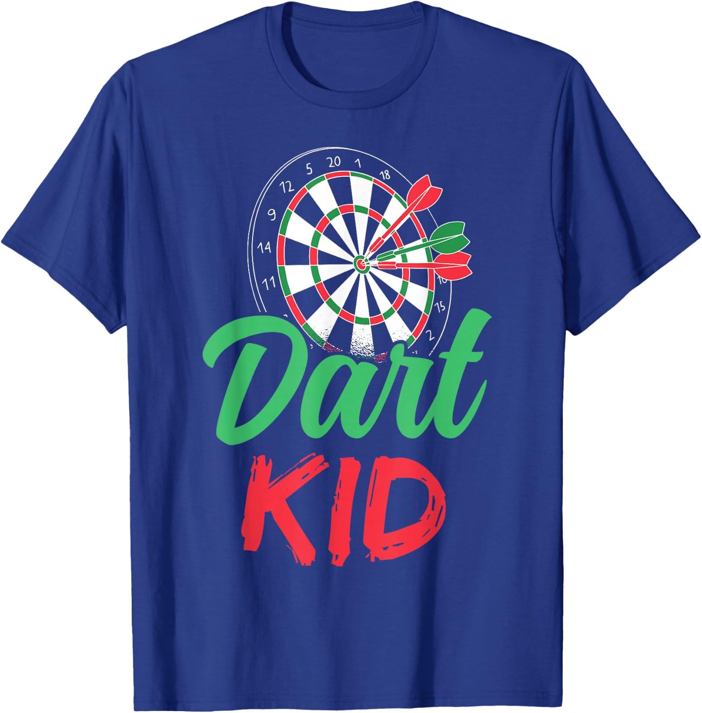 Dart Kid, Cute Hobby for Dart Player , black T-Shirt - T-Shirt | Royal