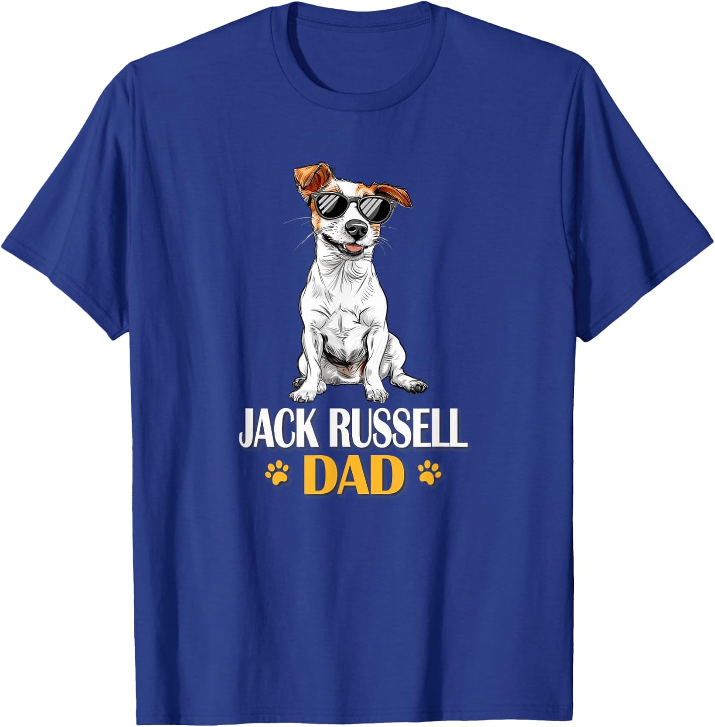 JRT Dog Lover Jack Russell Dad T-Shirt - T-Shirt | Royal