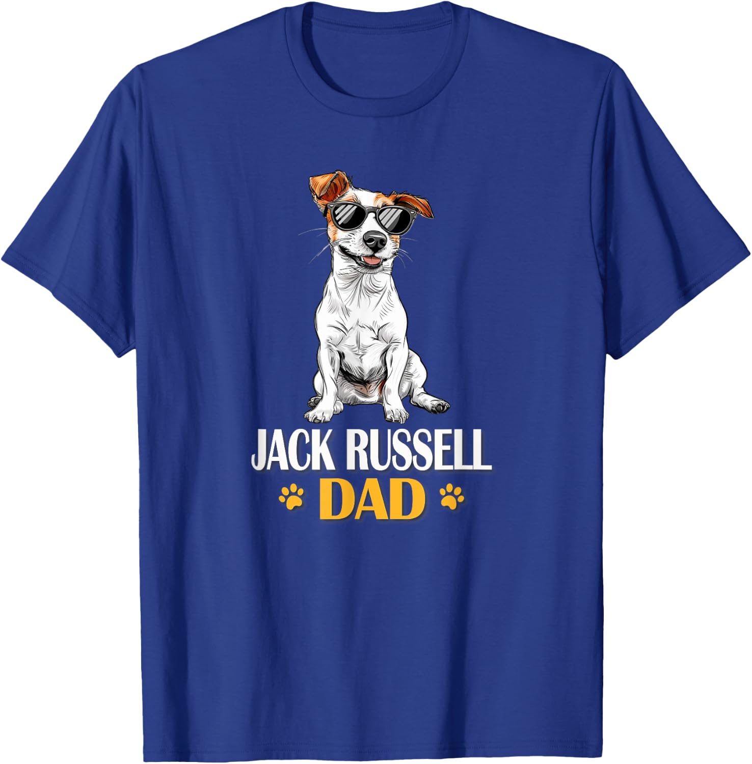 JRT Dog Lover Jack Russell Dad T-Shirt - T-Shirt | Royal