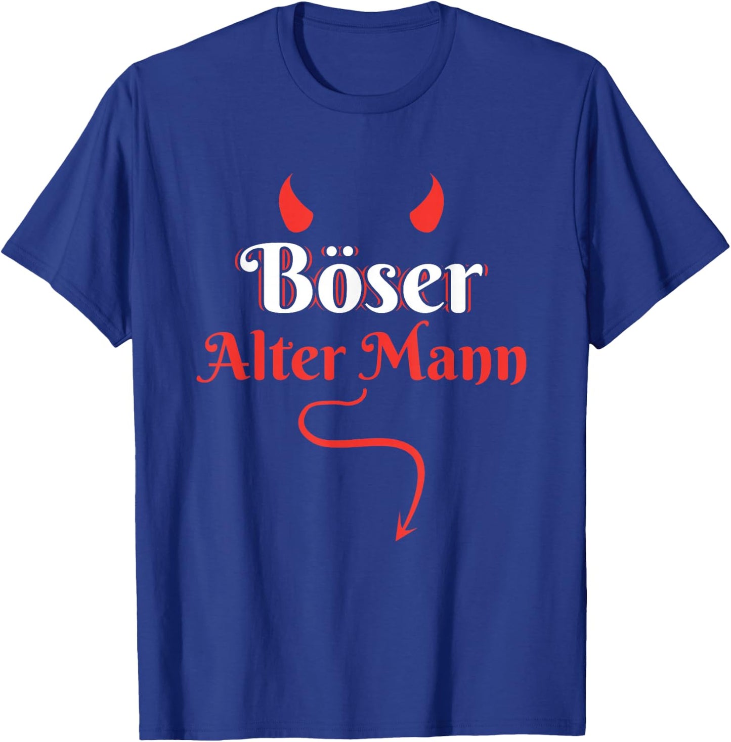 Opa Großvater Sarkasmus Biker Rocker Böser Alter Mann T-Shirt - T-Shirt | Royal