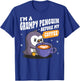 I'm a Grumpy Penguin Before my Coffee Funny Coffee Lover T-Shirt - T-Shirt | Royal