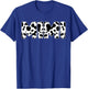 Mimi Cow Print Cow Pattern Mother's Day T-Shirt - T-Shirt | Royal