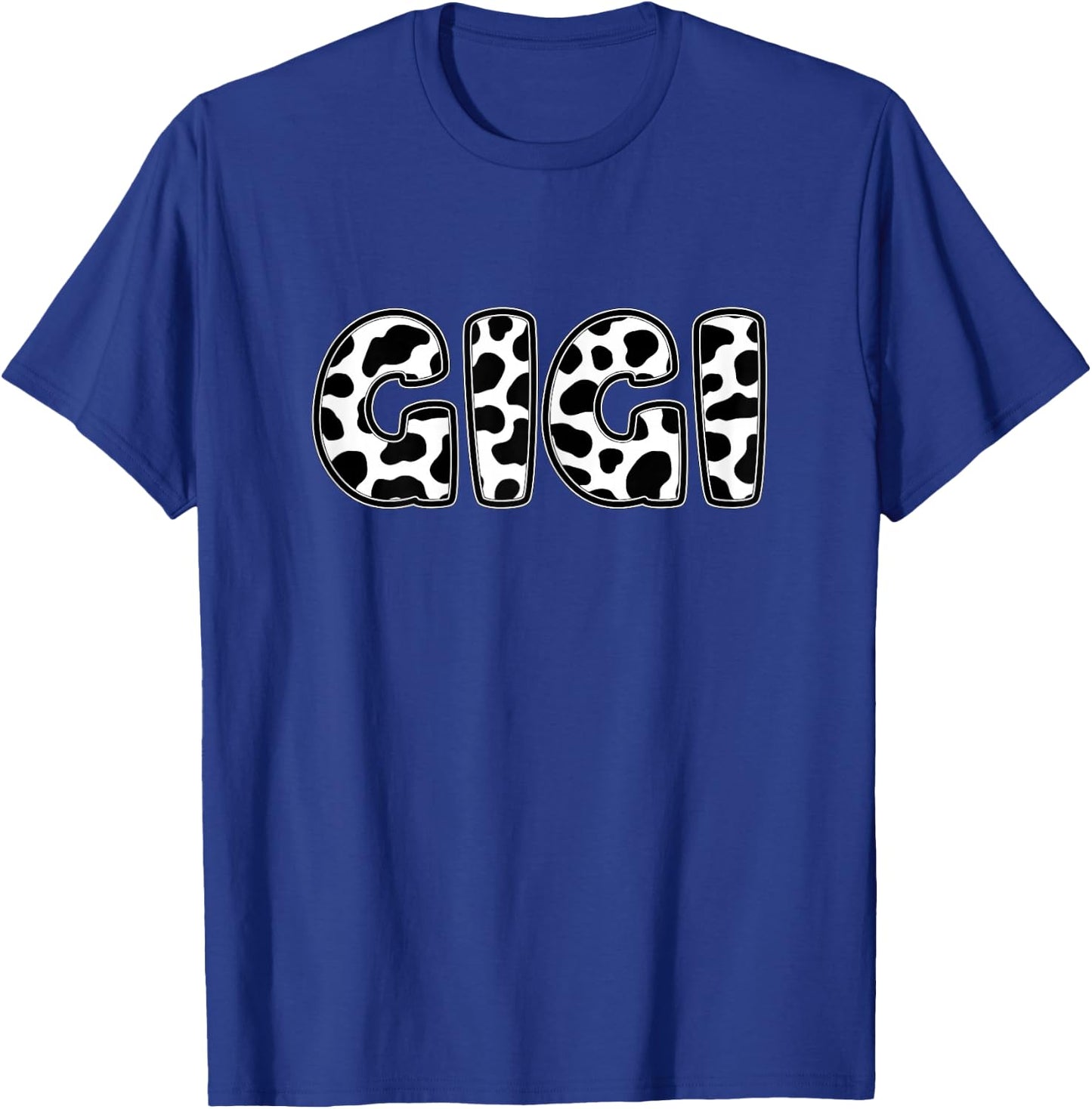 Gigi Cow Print Family Matching T-Shirt - T-Shirt | Royal