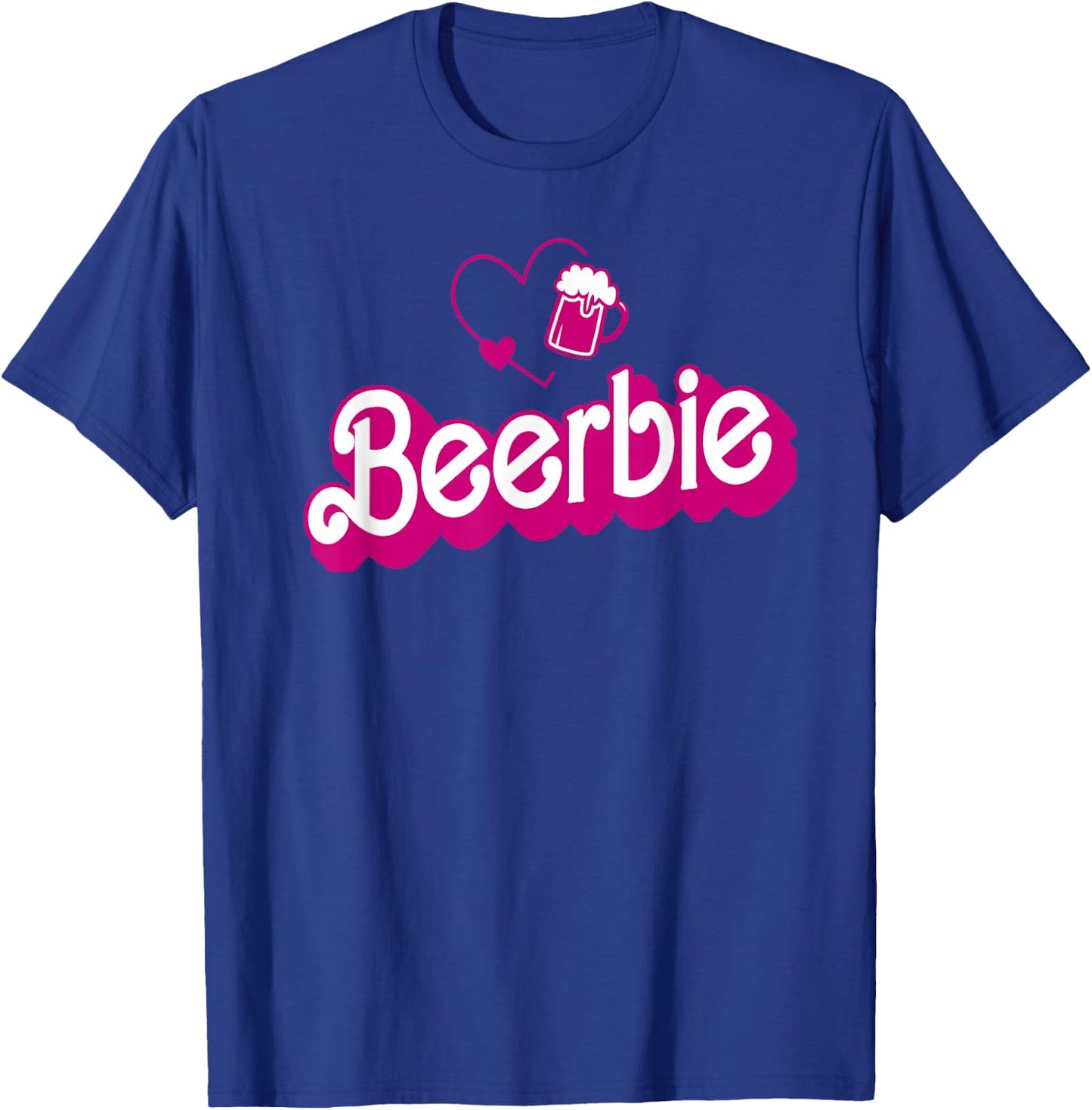 Retro Beer Pun Bar Pub Crawl Party Men Women Funny Beer T-Shirt - T-Shirt | Royal