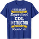 CDL Instructor Funny Gift T-Shirt - T-Shirt | Royal