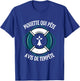 Humour Bretagne | Mouette Qui Farte Avis de Tempête T-Shirt - T-Shirt | Royal