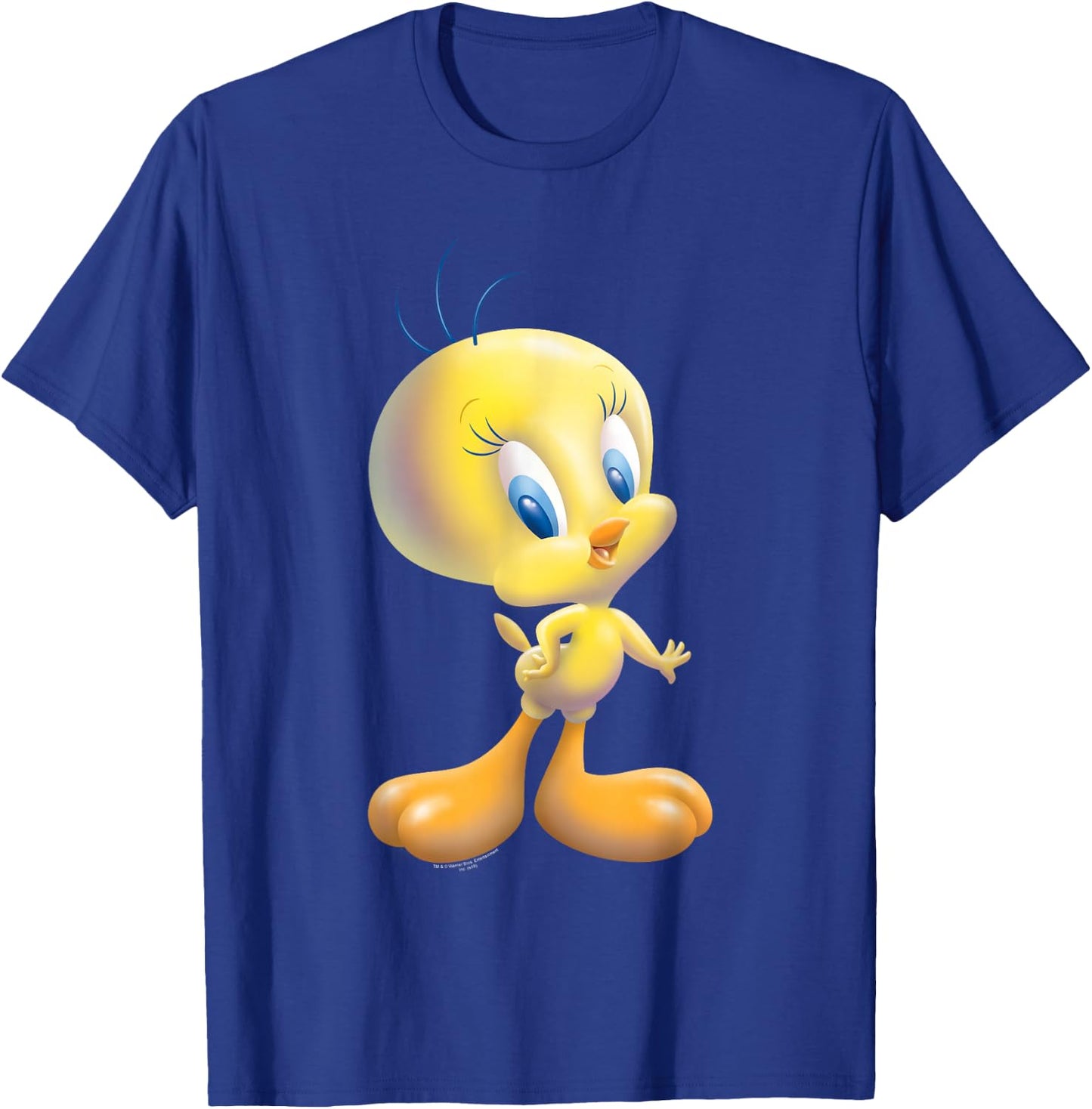 Looney Tunes Tweety Bird Airbrushed T-Shirt - T-Shirt | Royal