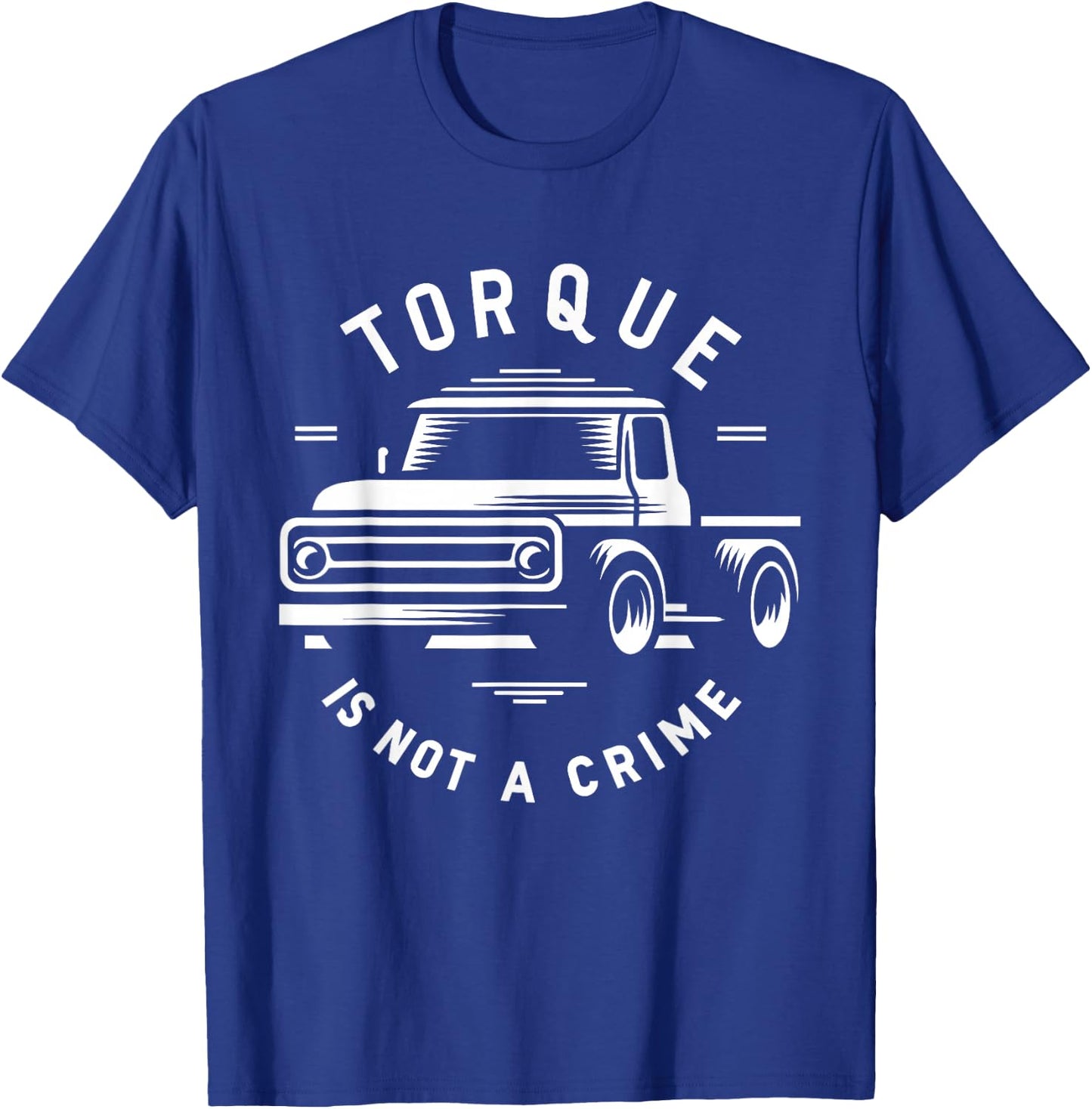 Square Body Truck T-Shirt - T-Shirt | Royal