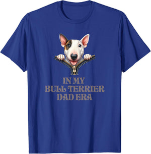 In My Bull Terrier Dad Era T-Shirt - T-Shirt | Royal