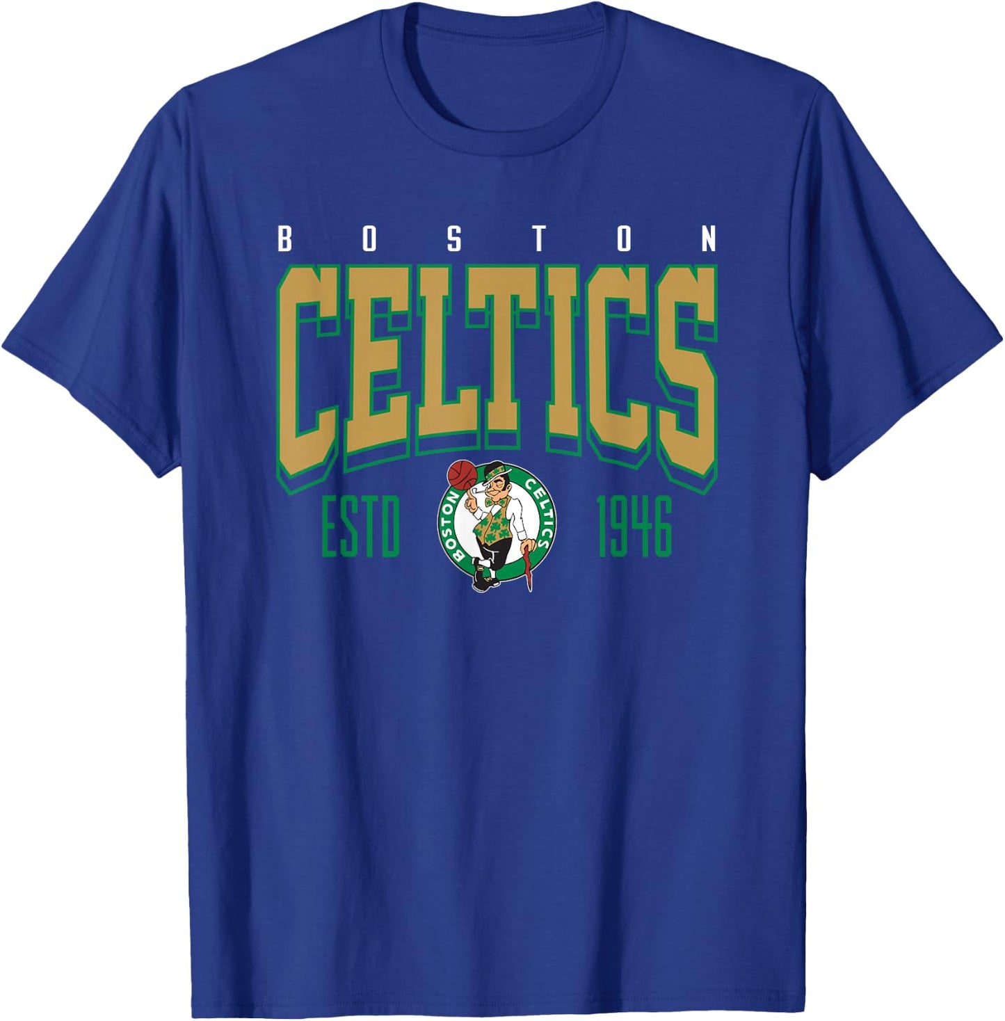 NBA Official Boston Celtics Battle Tested T-Shirt - T-Shirt | Royal