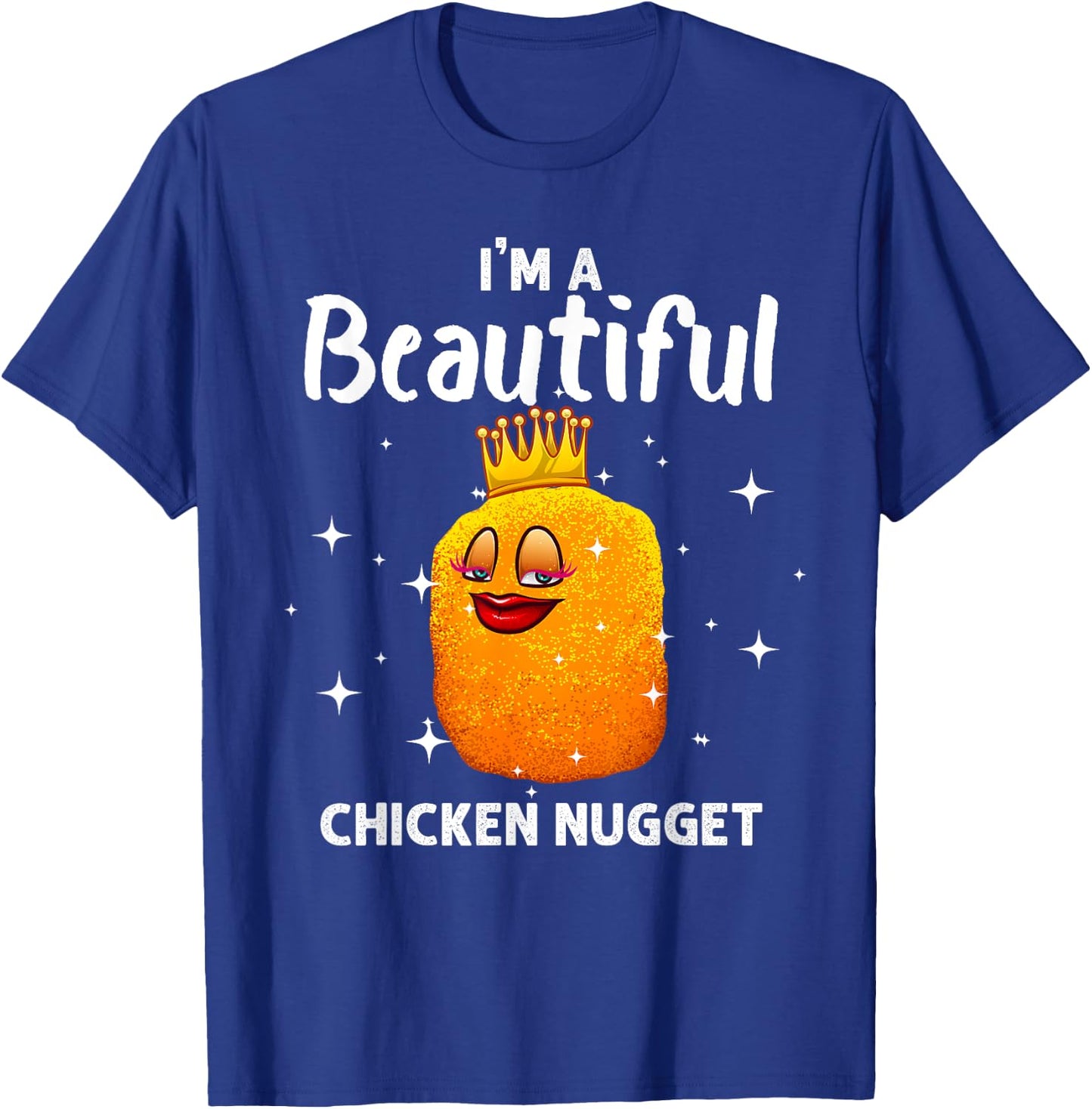 Funny Chicken Nugget Women Nug Life Chicken Lover T-Shirt - T-Shirt | Royal