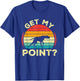 German Shorthaired Pointer Get My Point GSP Dog T-Shirt - T-Shirt | Royal