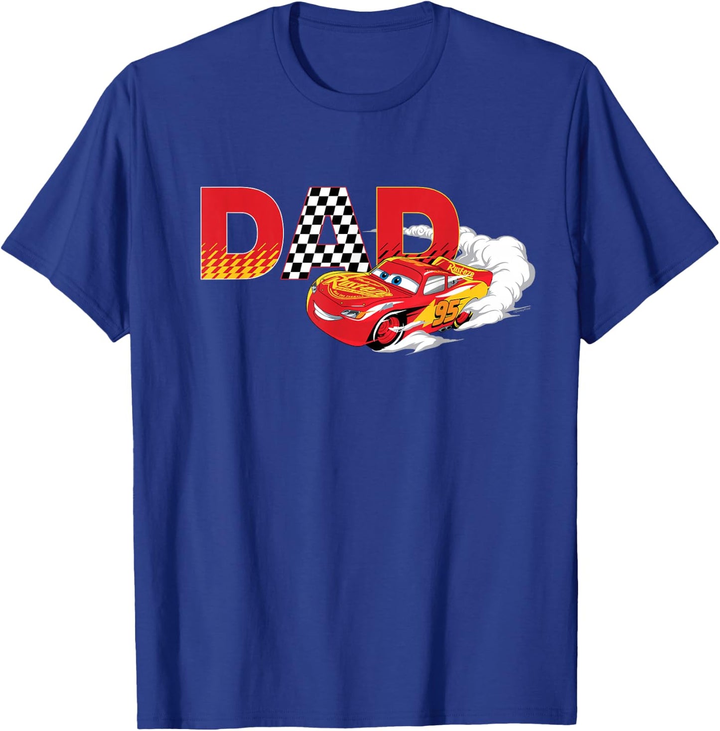 Disney & Pixar's Cars Dad Birthday Gift Father's Day T-Shirt - T-Shirt | Royal
