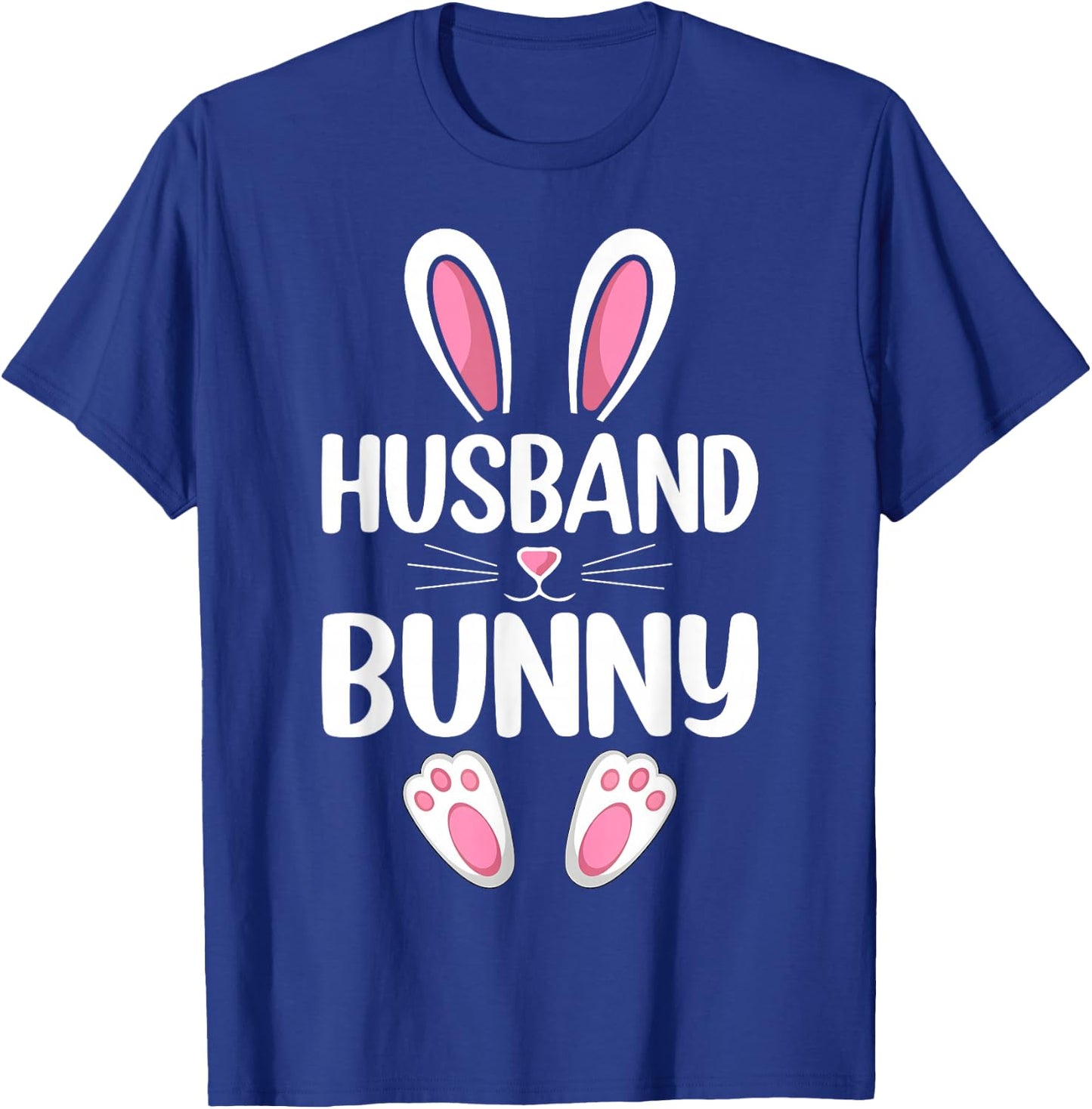 Husband Bunny Matching Family Husband Easter Day T-Shirt - T-Shirt | Royal