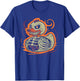 Rubber Duck Skeleton Rubber Duckie Costume Party T-Shirt - T-Shirt | Royal