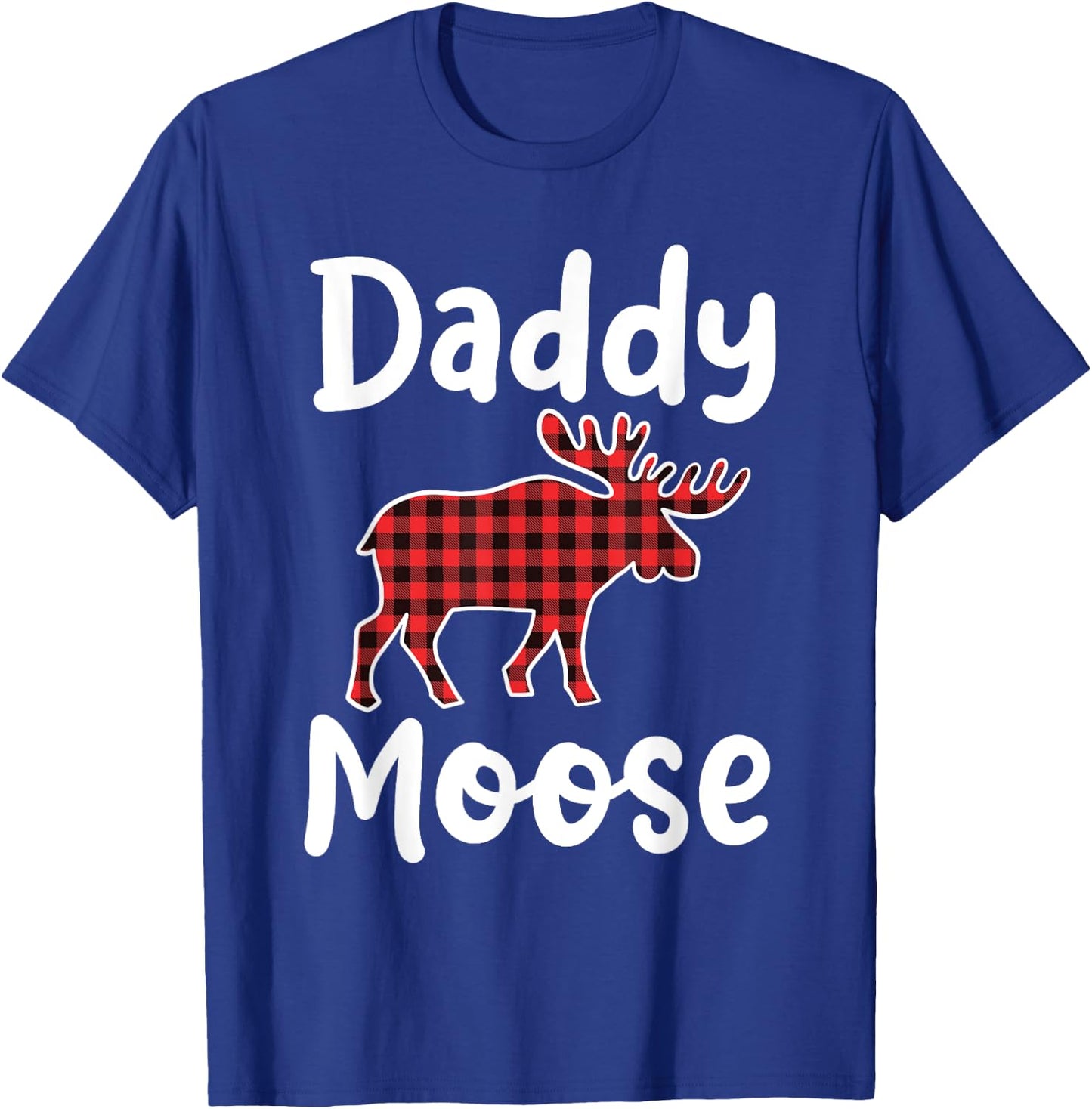 Daddy Moose Matching Family Merry Xmas in July Men T-Shirt - T-Shirt | Royal