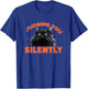 Vintage Funny Cat Judging You Silently Cat T-Shirt - T-Shirt | Royal