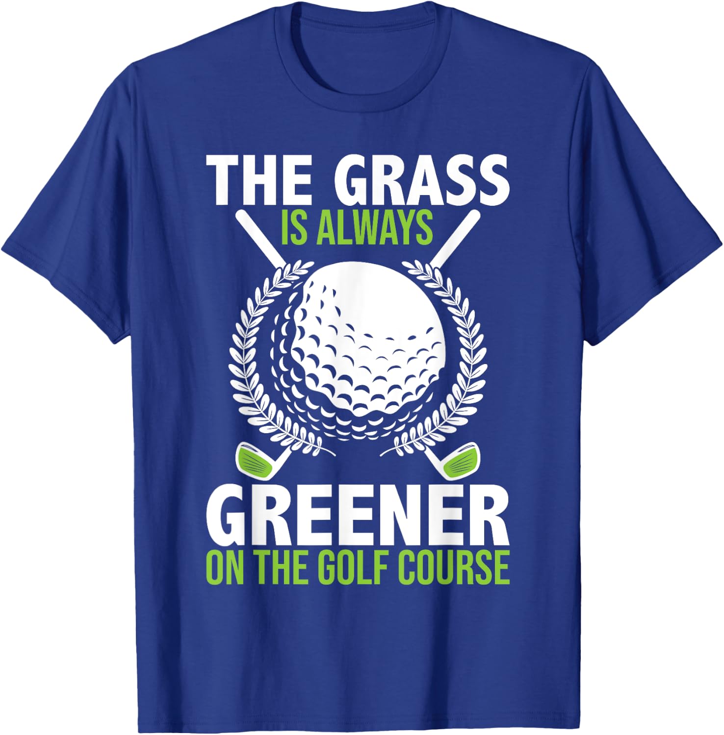 Funny Golfing Golf Player Golfer T-Shirt - T-Shirt | Royal