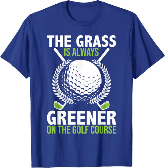 Funny Golfing Golf Player Golfer T-Shirt - T-Shirt | Royal