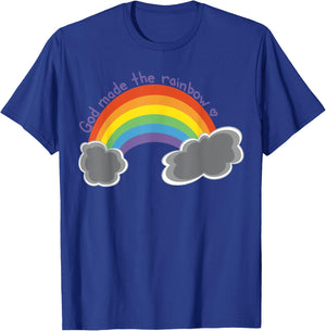 God Made The Rainbow T-Shirt - T-Shirt | Royal