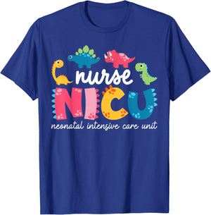 NICU Nurse Neonatal Itensive Care Unit Nursing T-Shirt - T-Shirt | Royal