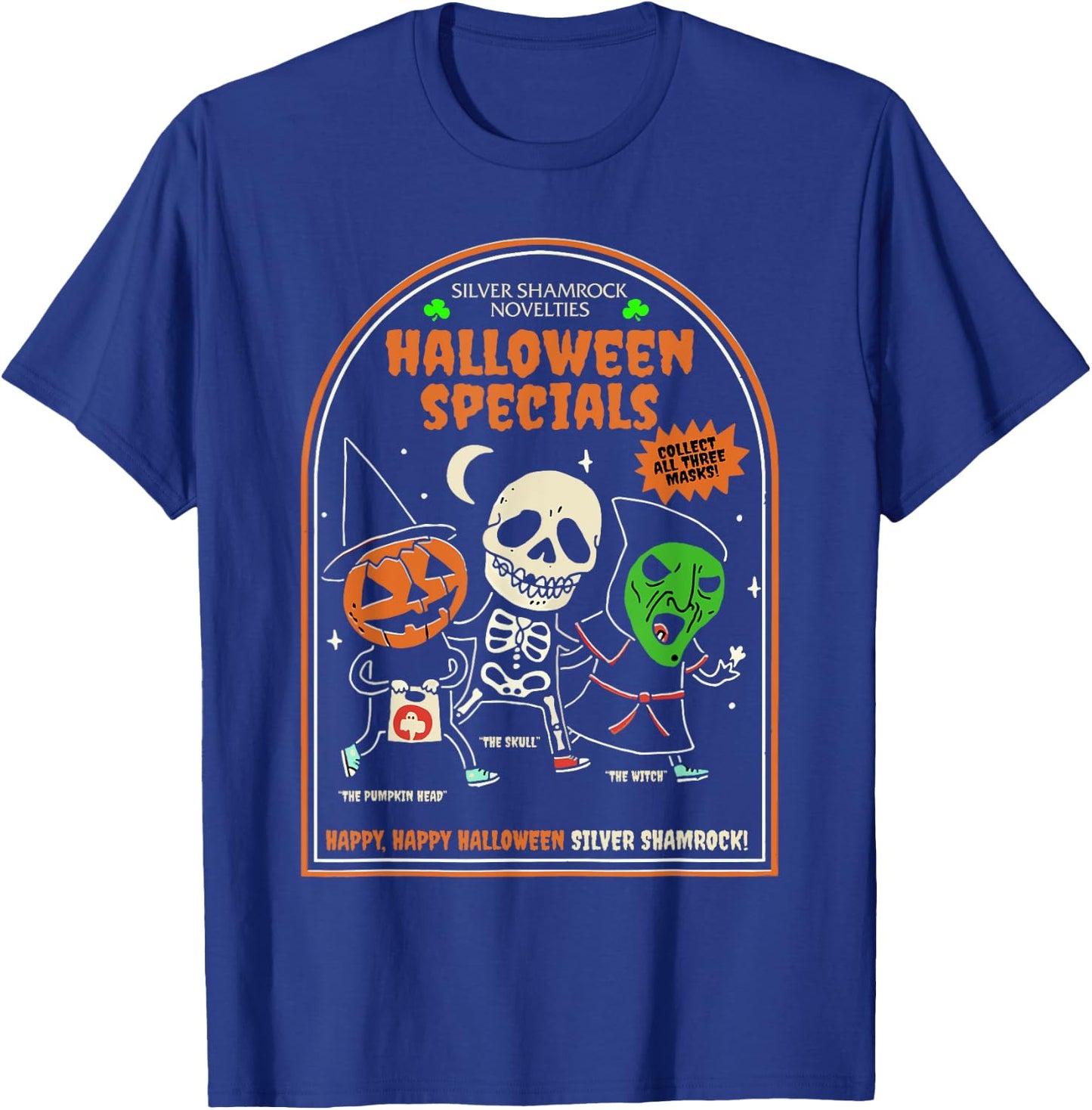 Silver Shamrock Novelties Halloween Specials Matching Family T-Shirt - T-Shirt | Royal