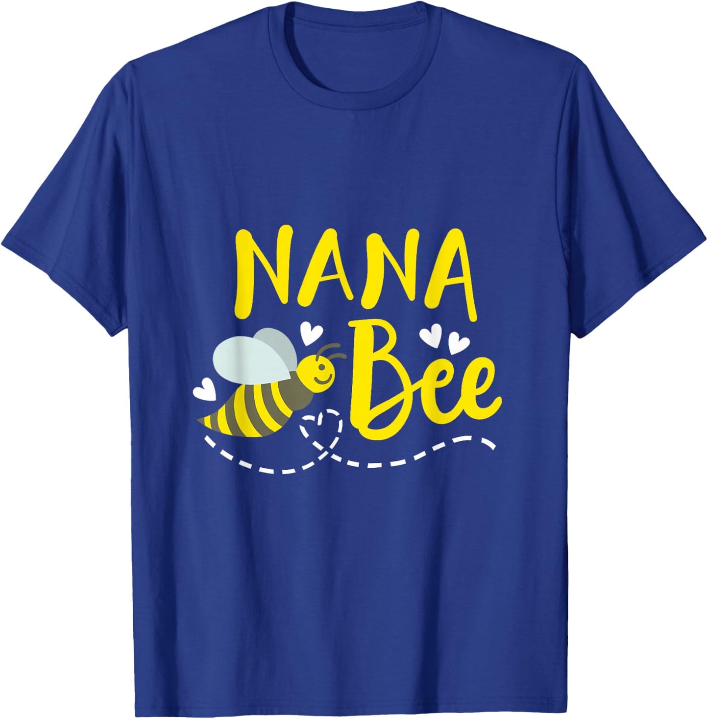 Nana Bee Cute Beekeeping Birthday Party Grandma Matching T-Shirt - T-Shirt | Royal