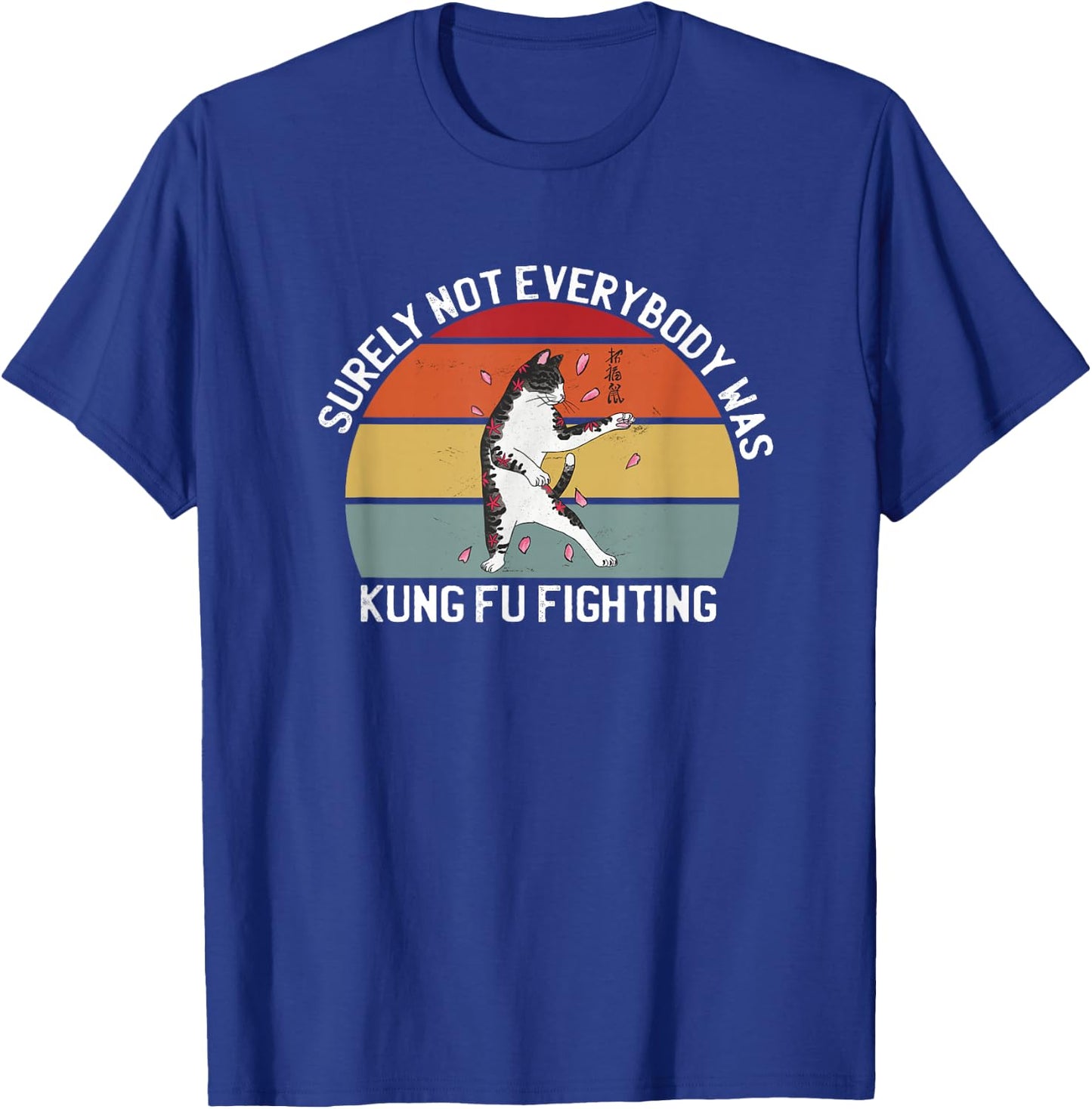 Surely Not Everybody Was Kung Fu Fighting King Fu Fighting T-Shirt - T-Shirt | Royal