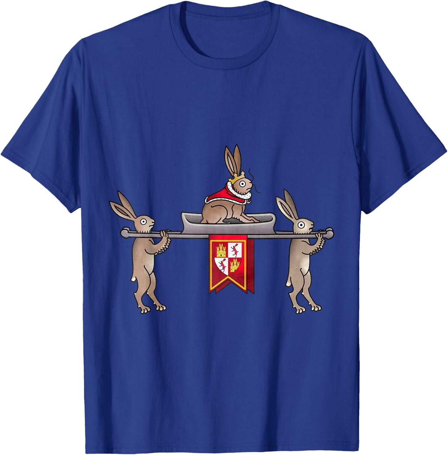 Medieval Marginalia - King Whiskers III - MargiKnights T-Shirt - T-Shirt | Royal