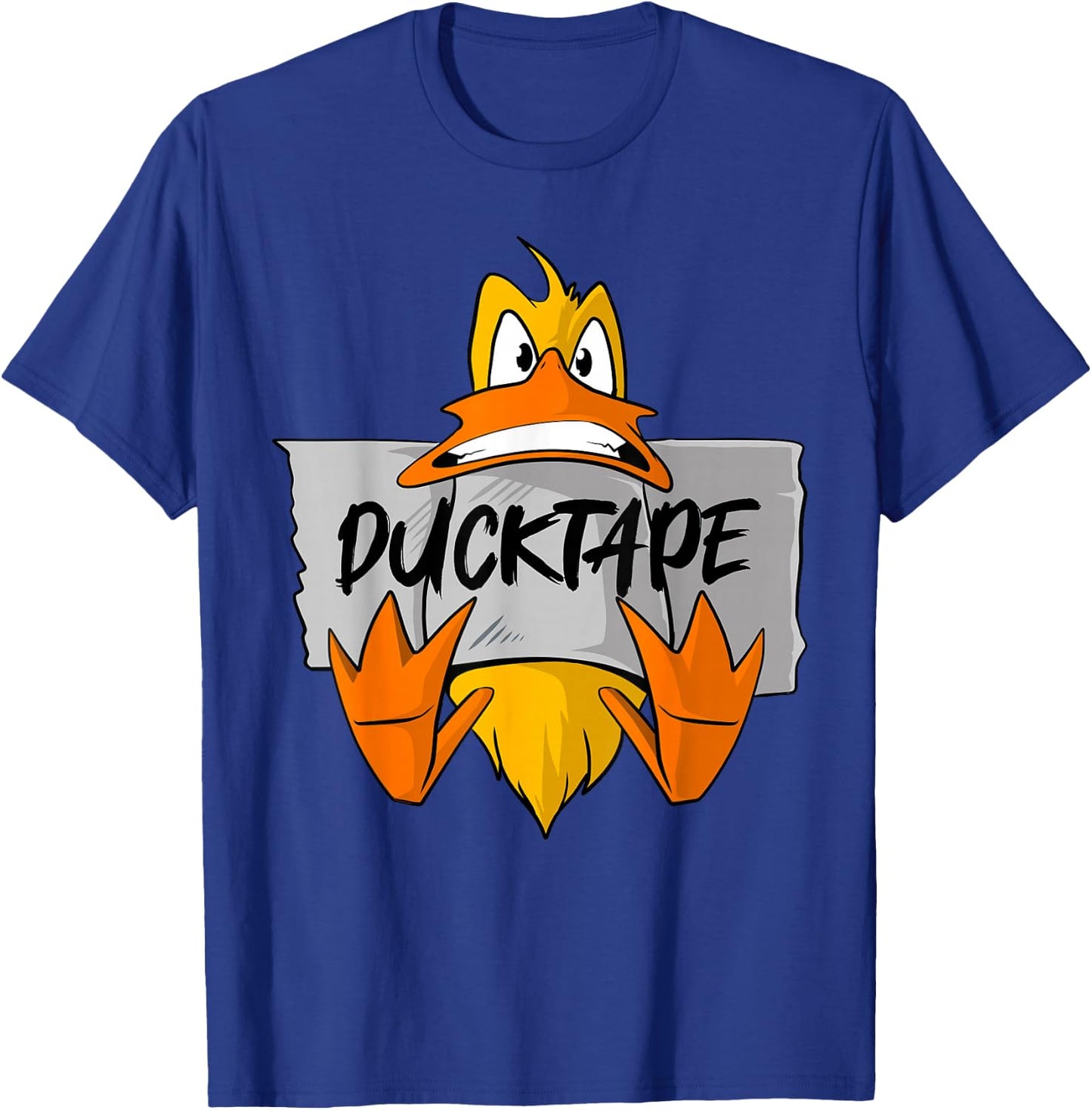 Funny Duck Tape T-Shirt - T-Shirt | Royal