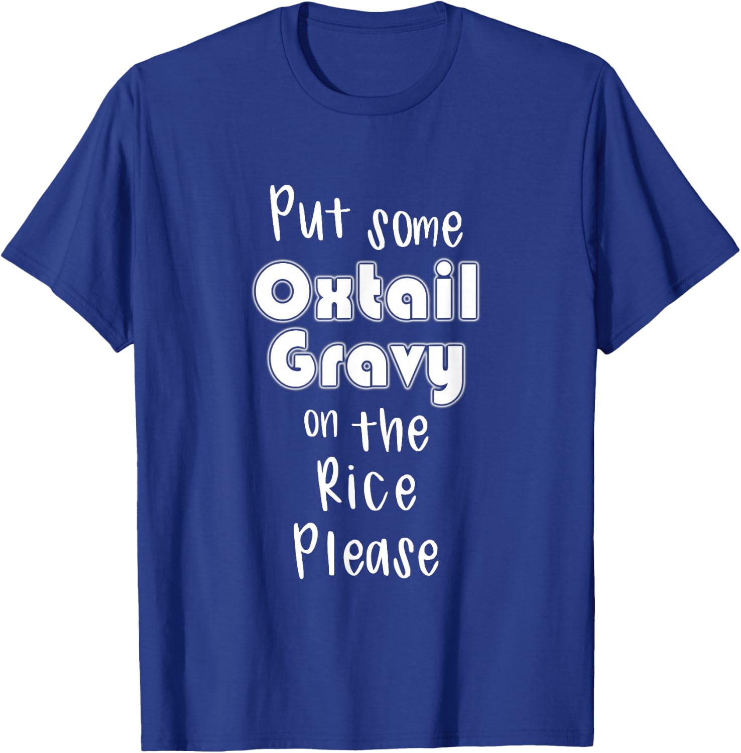 Jamaican Oxtail Jamaica Food Gift T-Shirt - T-Shirt | Royal