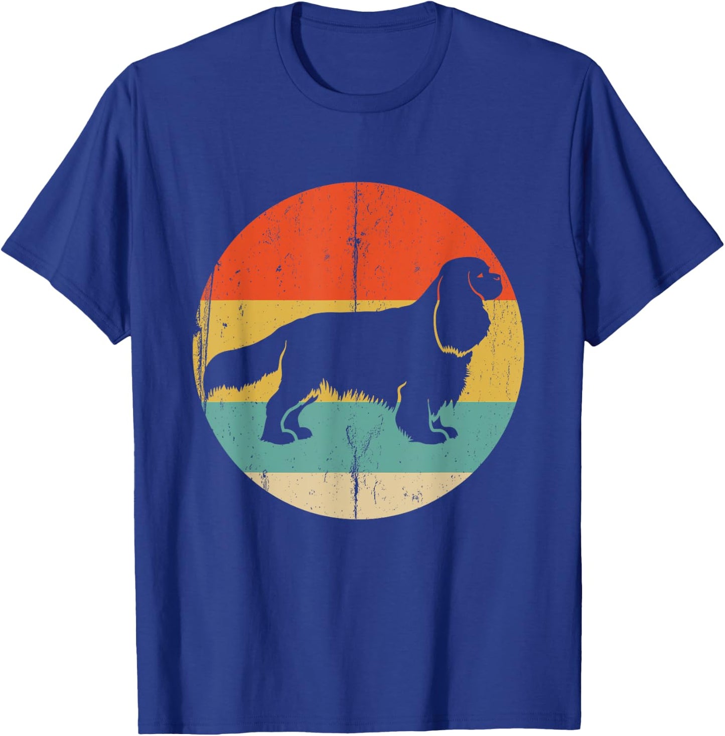 Cavalier King Charles Spaniel Shirt - Retro Dog T-Shirt - T-Shirt | Royal