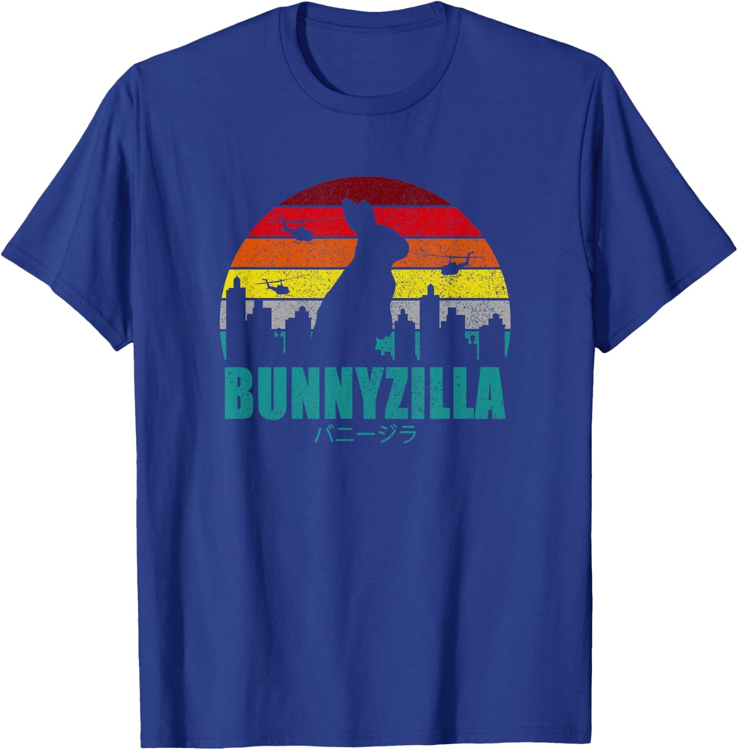 Bunnyzilla I Bunny Lover T-Shirt - T-Shirt | Royal