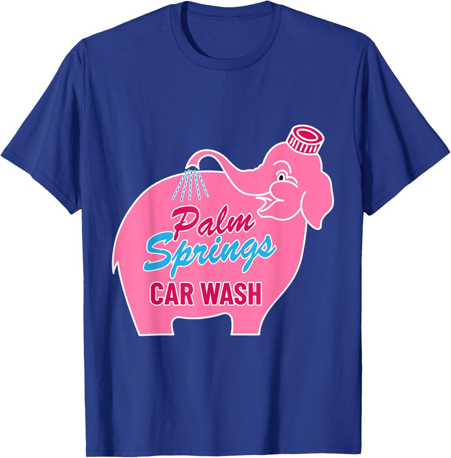 Honee Dews Palm Springs Iconic Ca T-Shirt - T-Shirt | Royal