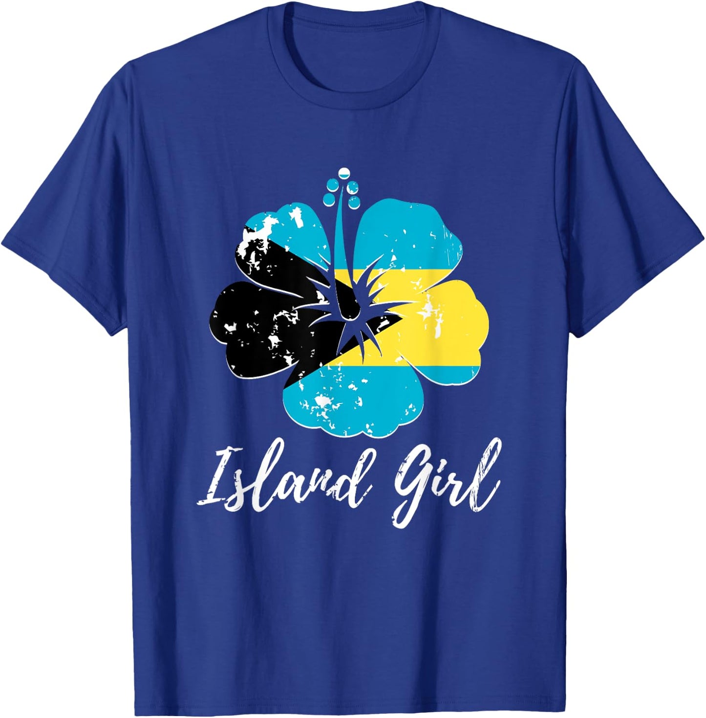 Bahamas Flag T-Shirt - T-Shirt | Royal