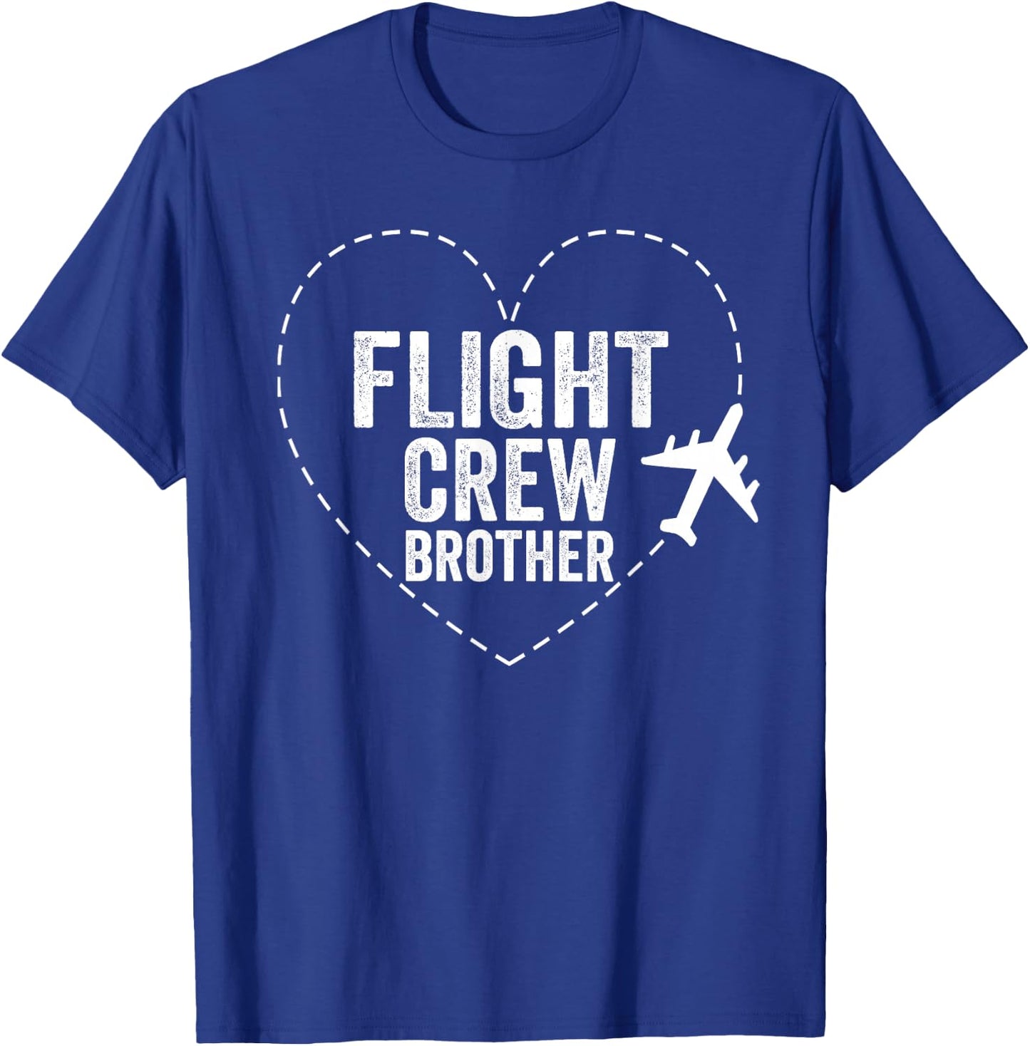 Flight Crew Brother Airplane Family Vacation Airplane Mode T-Shirt - T-Shirt | Royal