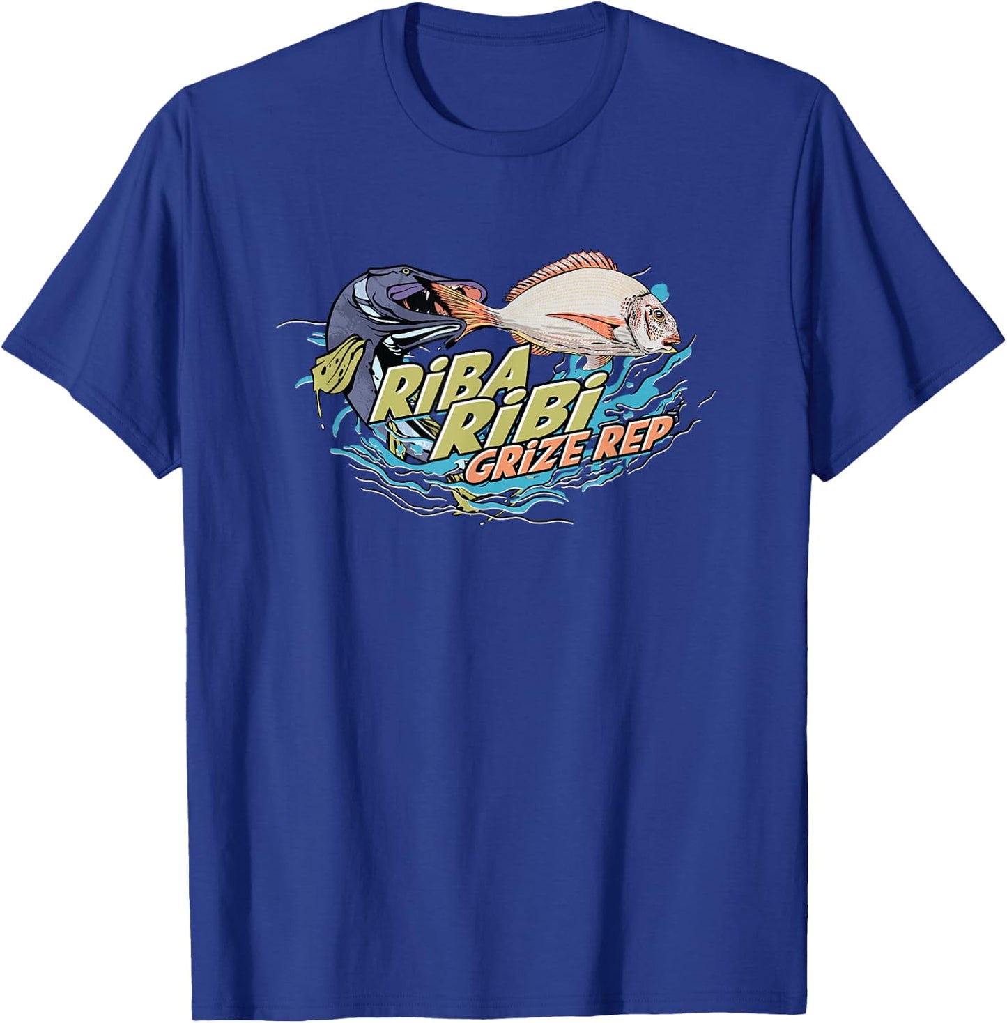 Balkan Jugo - Jugoslawien Spruch riba ribi grize rep T-Shirt - T-Shirt | Royal