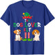 The Dog Lover Elf - Funny Matching Family Group Christmas T-Shirt - T-Shirt | Royal