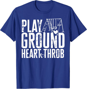 Retro Boy Valentine Playground Heartthrob T-Shirt - T-Shirt | Royal