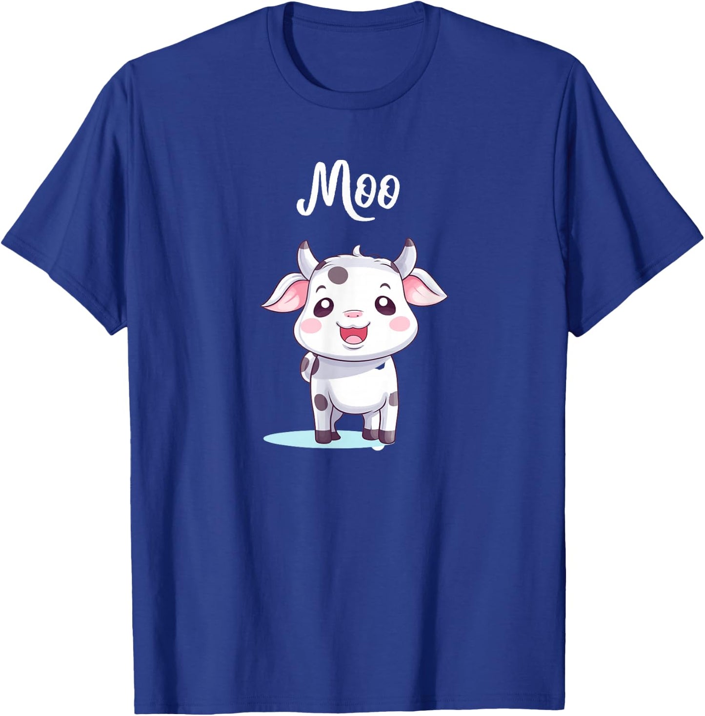 Cow Moo Cow Kids T-Shirt - T-Shirt | Royal