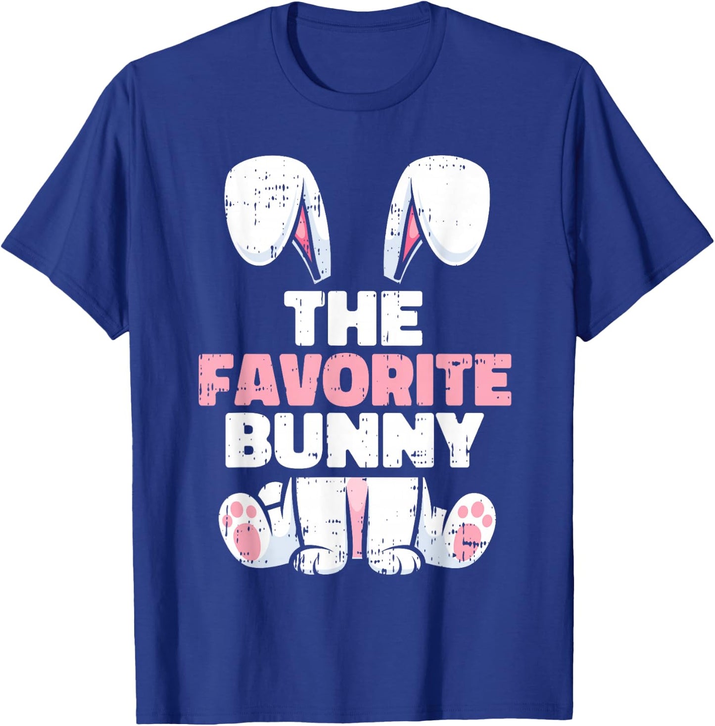 Favorite Bunny Easter Family Matching Spring Men Women Kids T-Shirt - T-Shirt | Royal