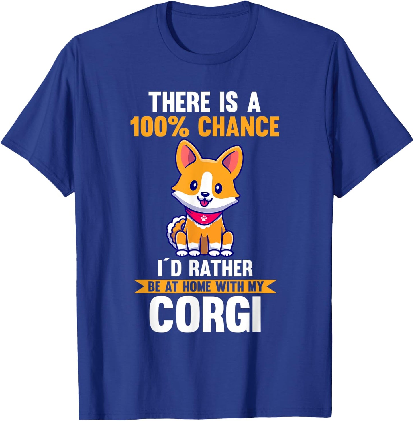 Dog Corgi T-Shirt - T-Shirt | Royal