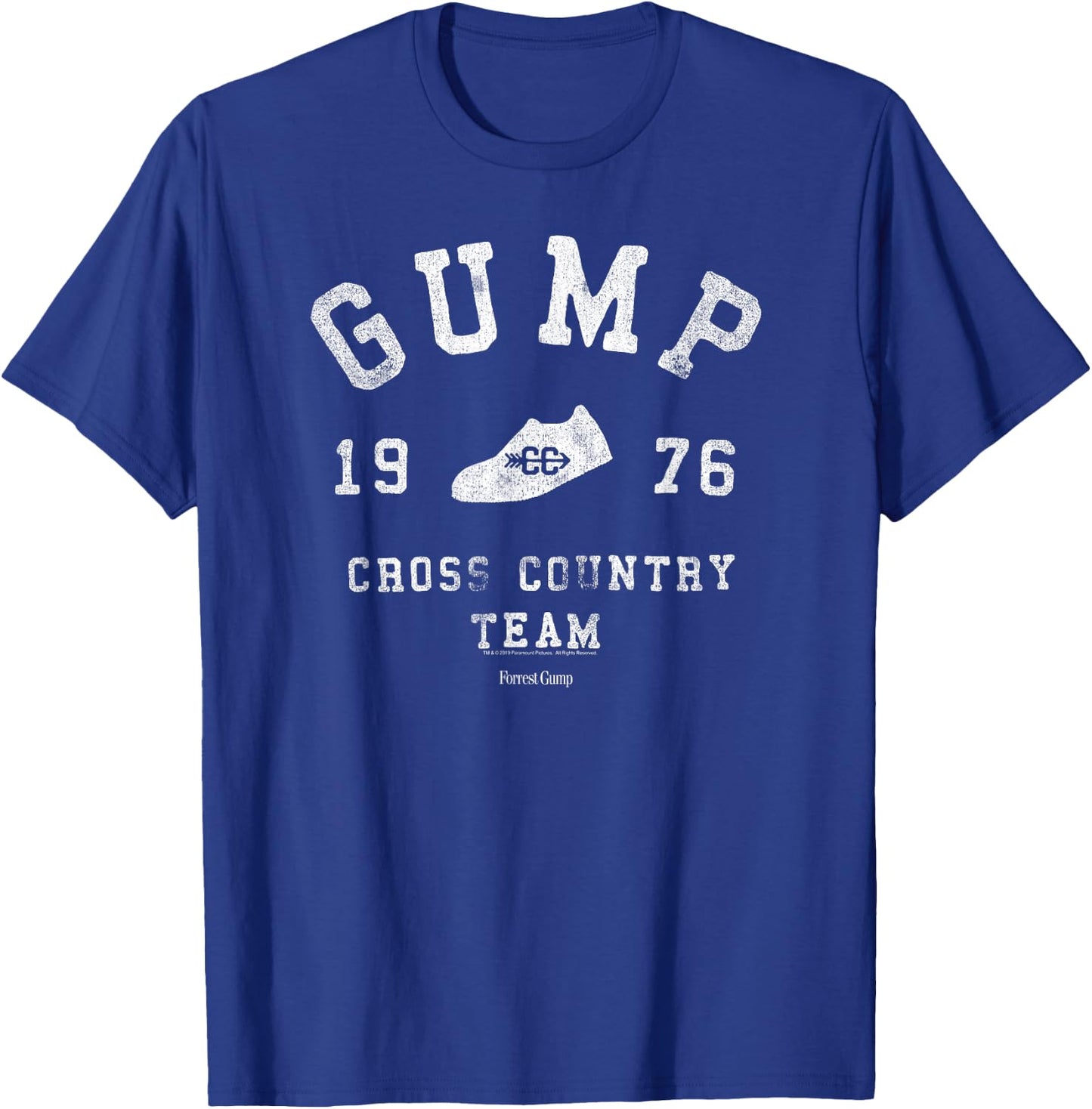 Forrest Gump Cross Country T-Shirt - T-Shirt | Royal