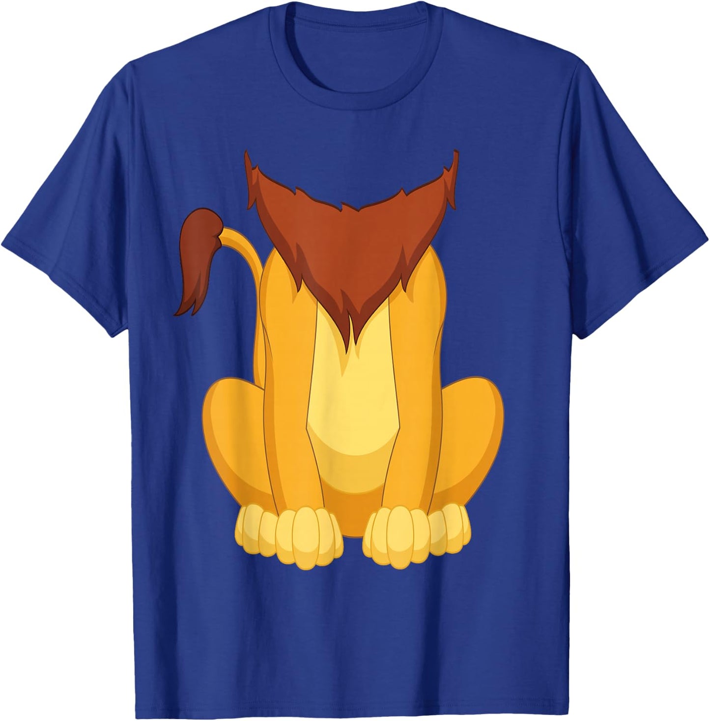 Lion Shirt Adult Men Women Children Lion Costume T-Shirt - T-Shirt | Royal