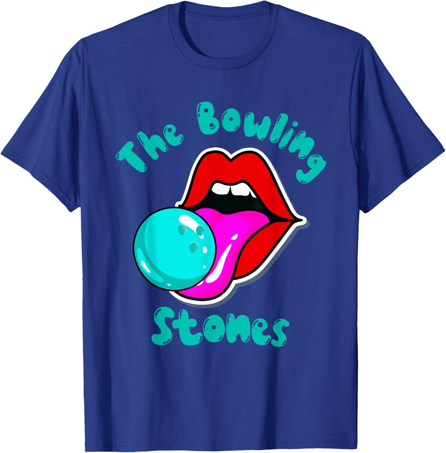Bowlingspieler lustig The Bowling Stones Bowlingkugel T-Shirt - T-Shirt | Royal