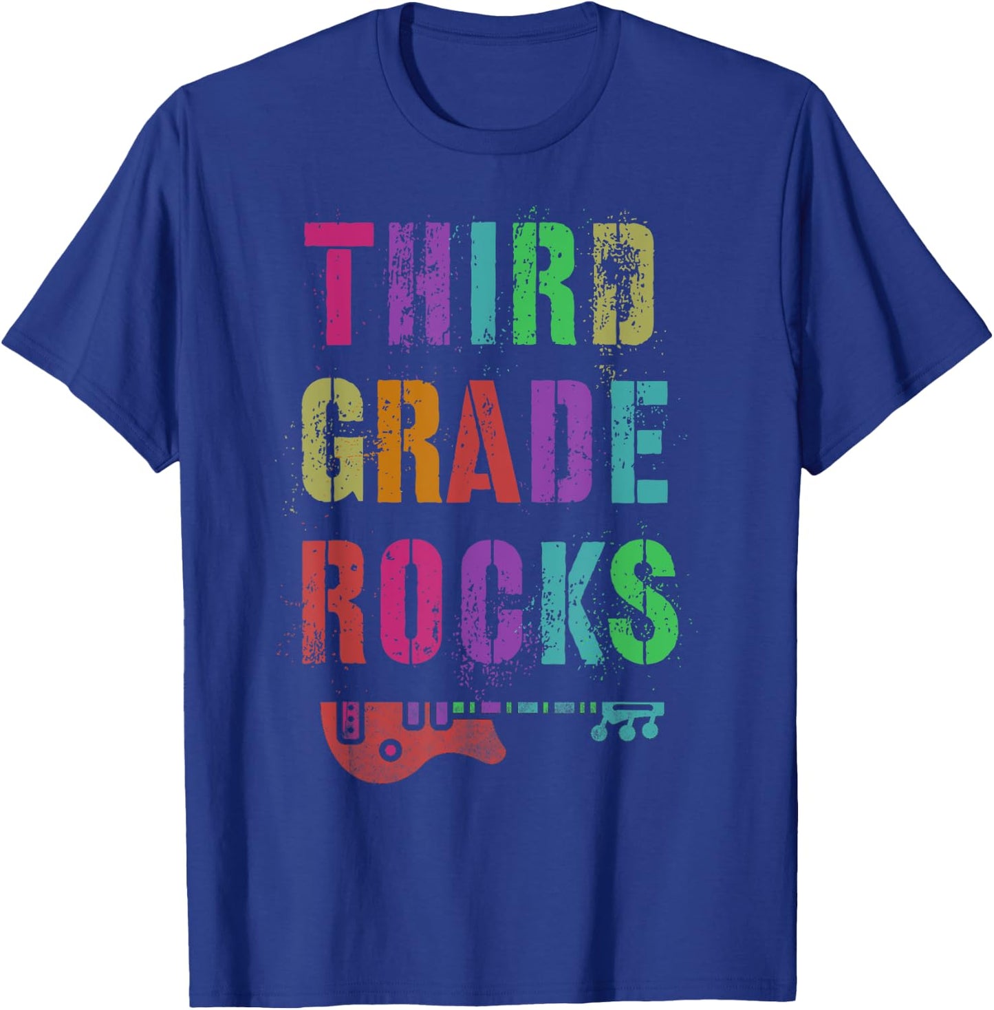 3rd GRADE ROCKS Teacher Ready to Rock Third Gr Is My Jam T-Shirt - T-Shirt | Royal