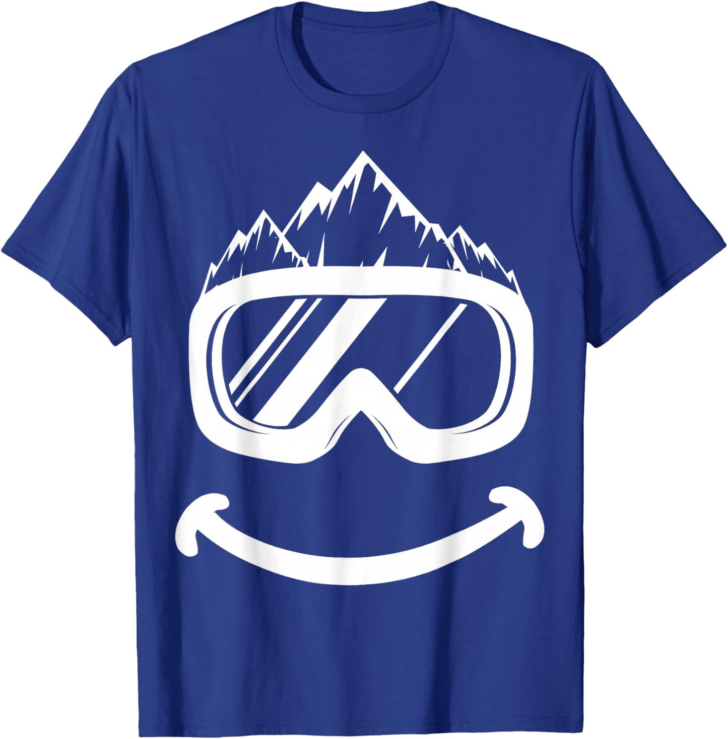 Fun Ski Skiing Funny Snowboard T-Shirt - T-Shirt | Royal