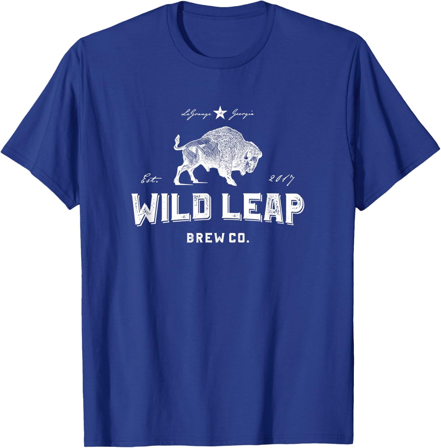 American Brewery | Wild Leap Craft Beer T-Shirt - T-Shirt | Royal