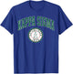 Kappa Sigma Officially Licensed Arch Over Est. 1869 Seal T-Shirt - T-Shirt | Royal